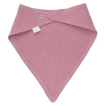 Śliniak / apaszka muślinowa Premium - Retro pink