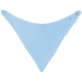 Śliniak / apaszka muślinowa Premium - Baby blue