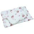 Kocyk Muślinowy 75 x 100 + podusia Miś Premium bez wypełnienia - Sweat Bear