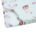 Kocyk Muślinowy 75 x 100 + podusia Miś Premium bez wypełnienia - Sweat Bear