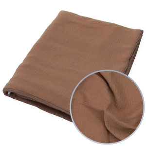 Kocyk Muślinowy 75 x 100 Premium - Mocha Mousse