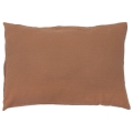 Poszewka 40x60 cm muślinowa Premium - Mocha Mousse