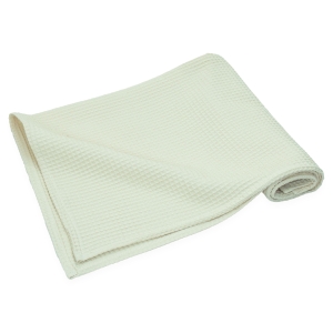 Kocyk 75 x 100 Wafel bez wypełnienia - Ivory