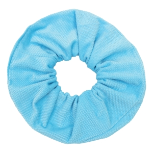 Gumka do włosów  scrunchie Velvet - Niebieski