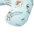 Poduszka fasolka do karmienia - Tańczące gąski białe