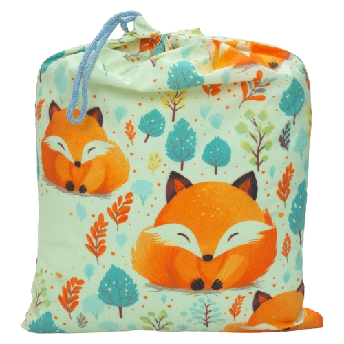 Worek na buty 30 x 40 cm - Rudy lisek