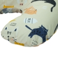 Rogal do karmienia rozbieralny - Kotki z mlekiem beżowe