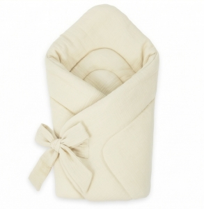 Rożek Muślinowy Premium  - Ivory