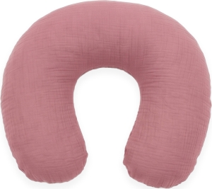 Rogal do karmienia rozbieralny muślin - Retro Pink