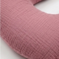 Rogal do karmienia rozbieralny muślin - Retro Pink