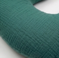 Rogal do karmienia rozbieralny muślin - Emerald