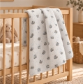 Kocyk Muślinowy 75 x 100 Premium - Pojazdy