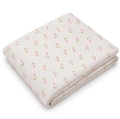 Kocyk Muślinowy 75 x 100 Premium - Tulipany